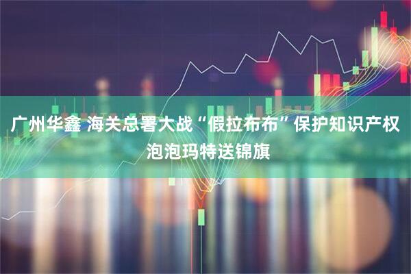 广州华鑫 海关总署大战“假拉布布”保护知识产权 泡泡玛特送锦旗