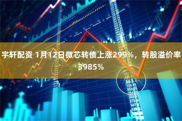 宇轩配资 1月12日微芯转债上涨299%，转股溢价率3985%